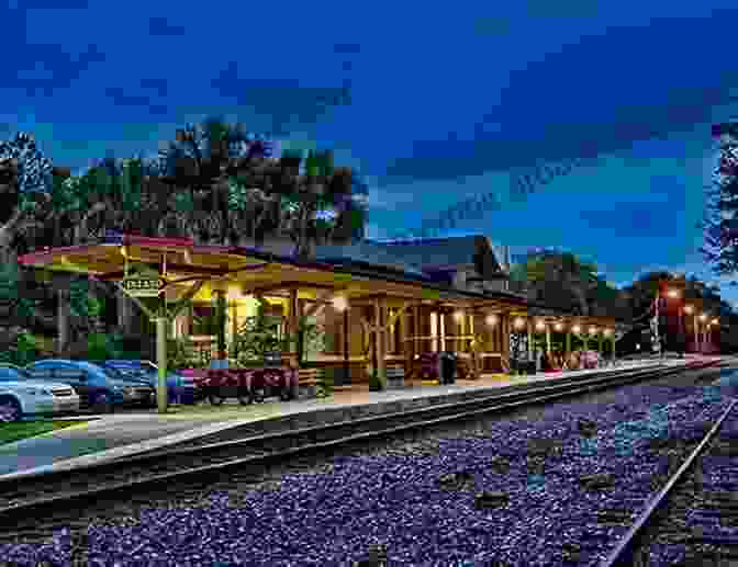 A Historic Train Station In Florida During The 1920s, With Passengers And Baggage Florida Railroads In The 1920 S (Images Of Rail)