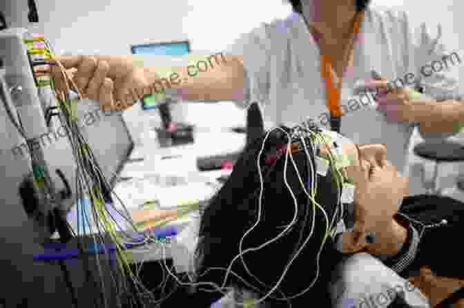 A Scientist Attentively Monitoring An Electroencephalography (EEG) Recording, Analyzing The Electrical Signals Generated By The Brain. Research Methods For Cognitive Neuroscience