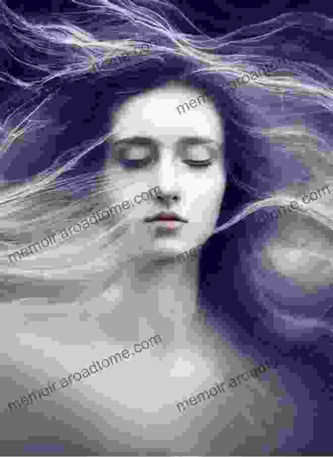 An Ethereal Woman With Flowing Hair, Surrounded By A Swirling Vortex Of Dreamscapes I Dream Of Popo Livia Blackburne