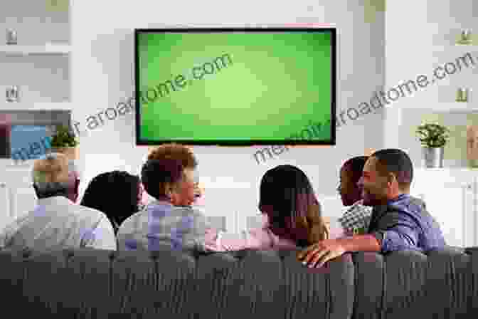 An Image Showing People Watching Television In A Living Room, With A Variety Of Television Shows And Commercials On The Screen. The Television History (Television Media Cultural Studies)