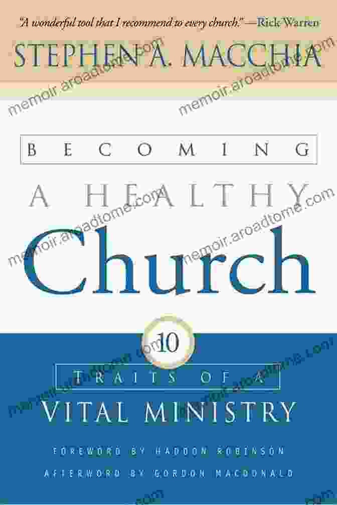 Book Cover Of Ten Traits Of Vital Ministry Becoming A Healthy Church: Ten Traits Of A Vital Ministry