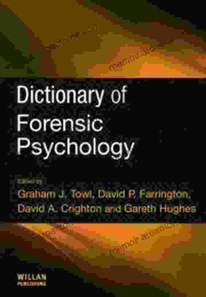 Dictionary Of Forensic Psychology Book Cover Dictionary Of Forensic Psychology