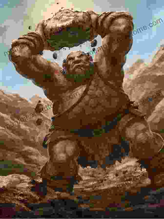 Folklore Depiction Of A Giant Giants: Sons Of The Gods