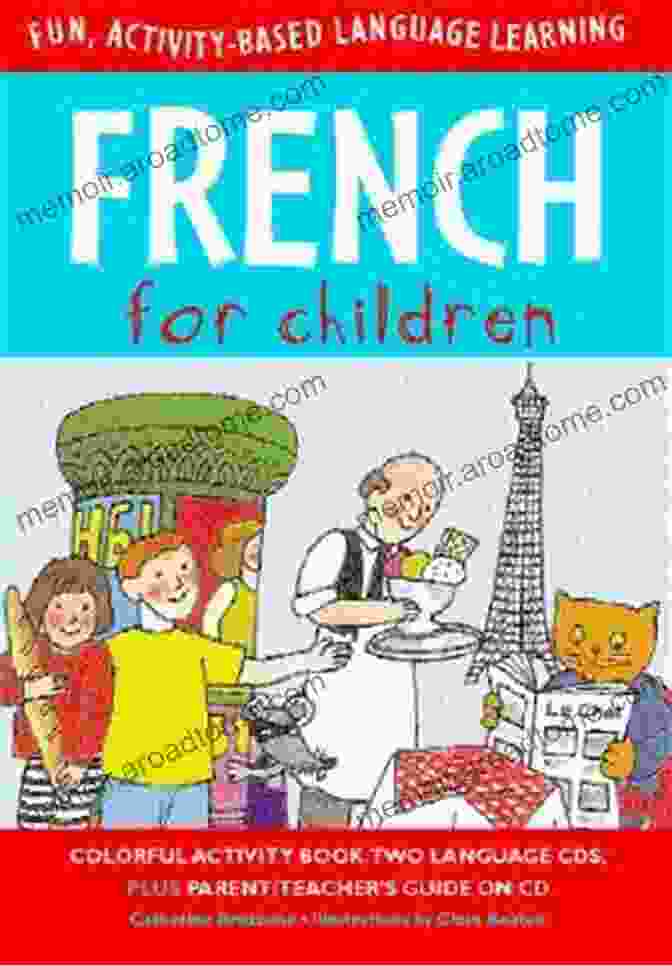 French For Children Book Cover 1 2 3: A French For Children