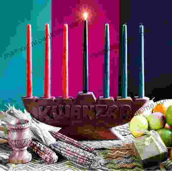 Kwanzaa Ebook Featuring A Kinara Lit With Candles Seasons Holidays (Early EBooks) Something Else Publishing