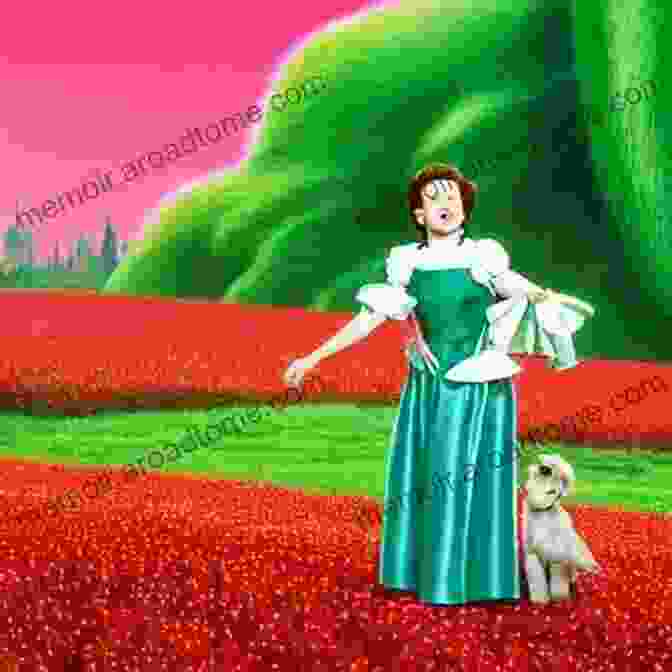 Life: The Wizard Of Oz Book Cover, Featuring Dorothy Standing In A Field Of Poppies With The Emerald City In The Background. LIFE The Wizard Of Oz: 75 Years Along The Yellow Brick Road