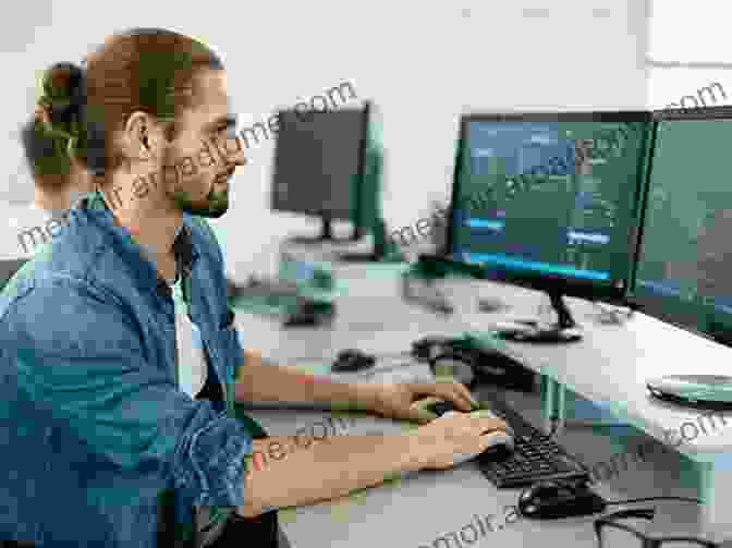 Software Engineer Working On A Computer With AI And ML Tools In The Background Advances In Computers: Quality Software Development (ISSN 66)