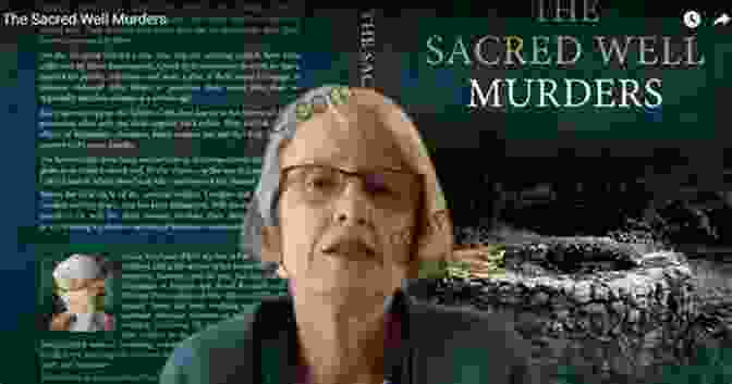 The Sacred Well Murders Book Cover Featuring A Woman Looking Into A Well The Sacred Well Murders Susan Rowland