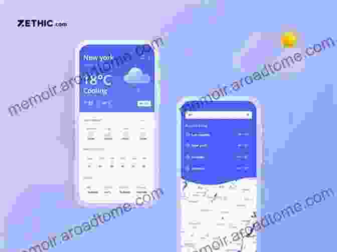 Weather Forecast Application Showing Personalized Weather Updates Basic Illustrated Weather Forecasting (Basic Illustrated Series)