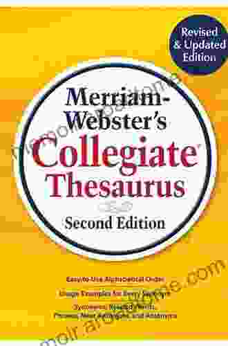 Merriam Webster S Collegiate Thesaurus Second Edition