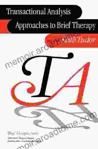 Transactional Analysis Approaches To Brief Therapy: What Do You Say Between Saying Hello And Goodbye? (Brief Therapies Series)